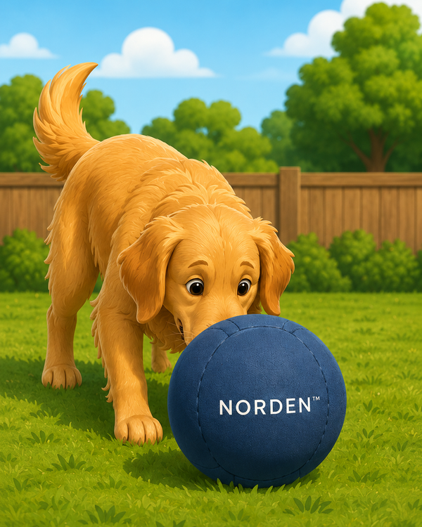 In den Garten rollen