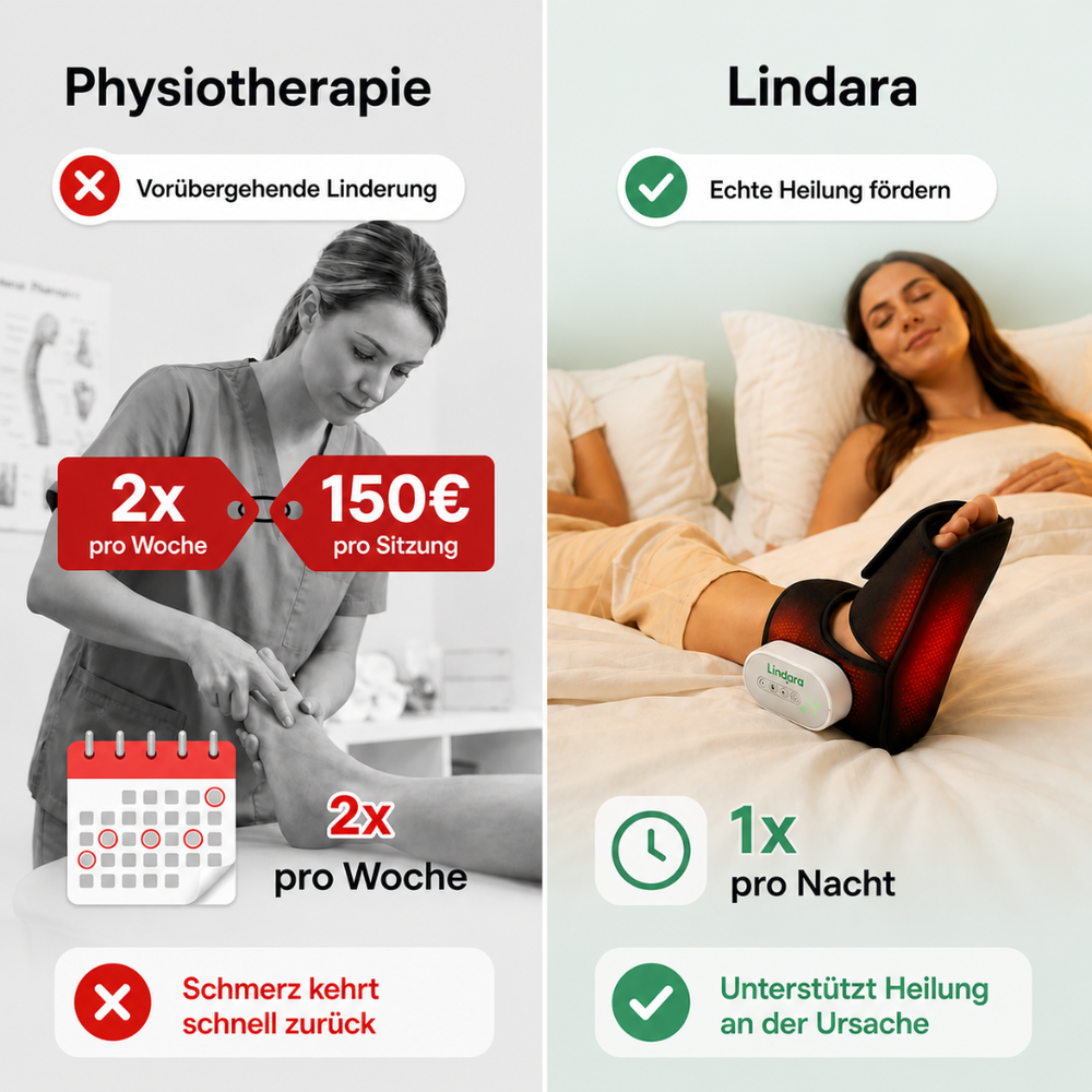 Lindara | 2 in 1 Massagegerät mit Wärme & Drucktherapie